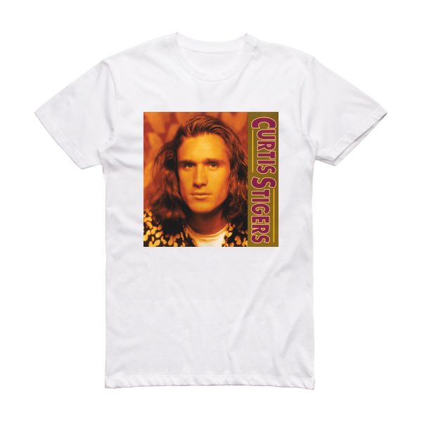 Curtis Stigers Curtis Stigers Album Cover T-Shirt White