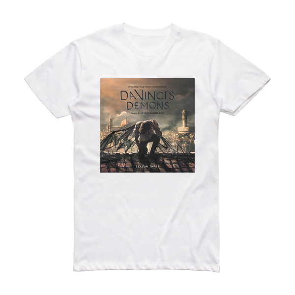 Bear McCreary Da Vincis Demons Season 3 Album Cover T-Shirt White