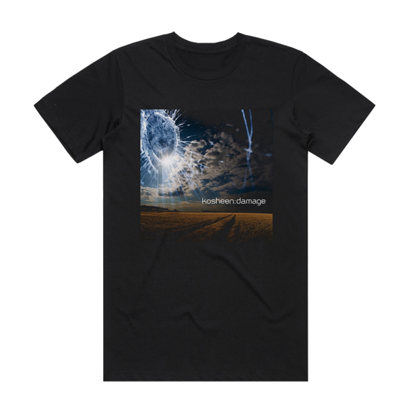 Kosheen Damage Album Cover T-Shirt Black