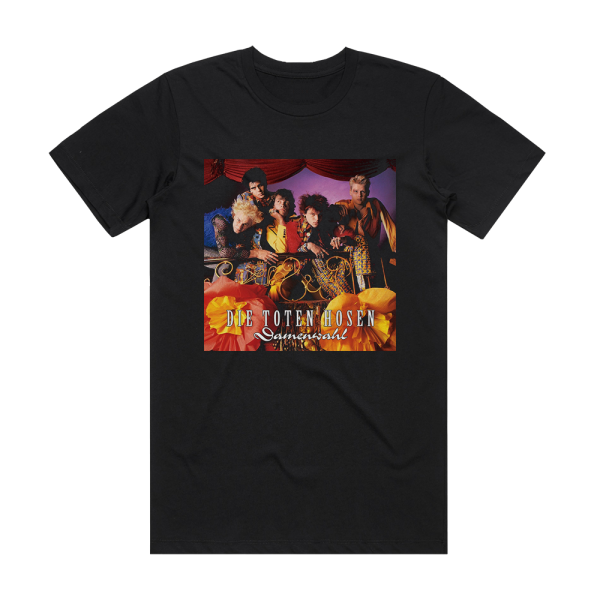 Die Toten Hosen Damenwahl Album Cover T-Shirt Black