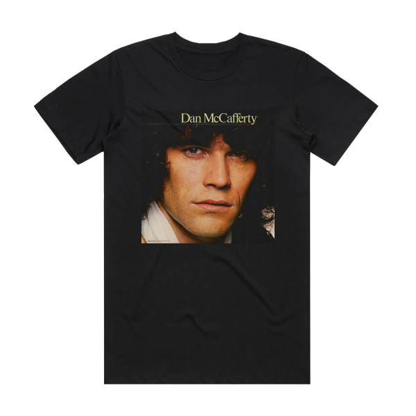 Dan McCafferty Dan Mccafferty Album Cover T-Shirt Black