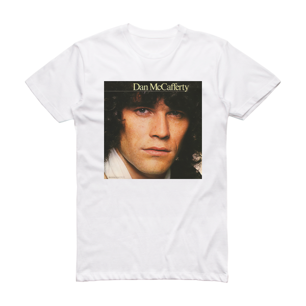 Dan McCafferty Dan Mccafferty Album Cover T-Shirt White