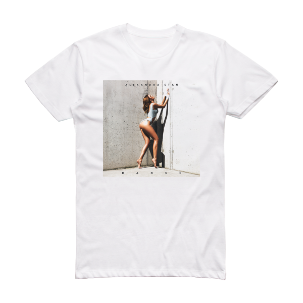 Alexandra Stan Dance Album Cover T-Shirt White