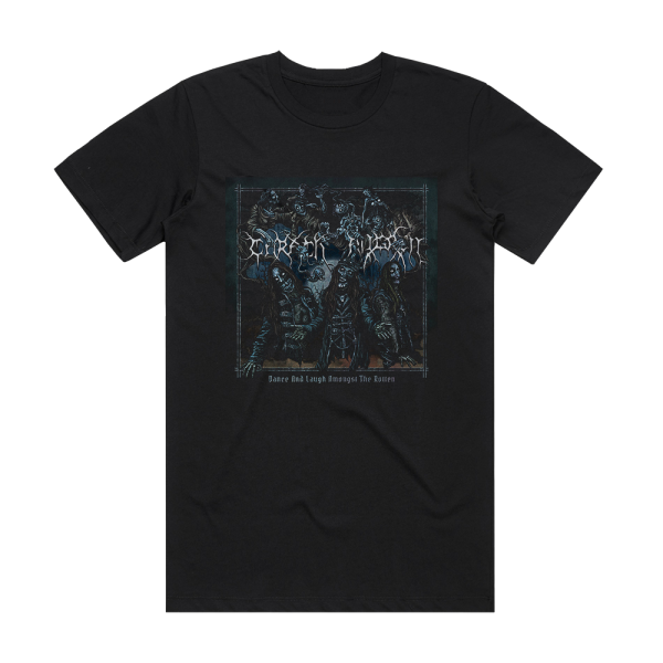Carach Angren Dance And Laugh Amongst The Rotten Album Cover T-Shirt Black