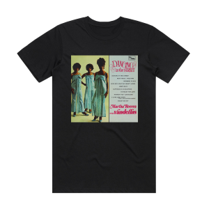 Martha Reeves and The Vandellas Dancing In The Street Album Cover T-Shirt Black