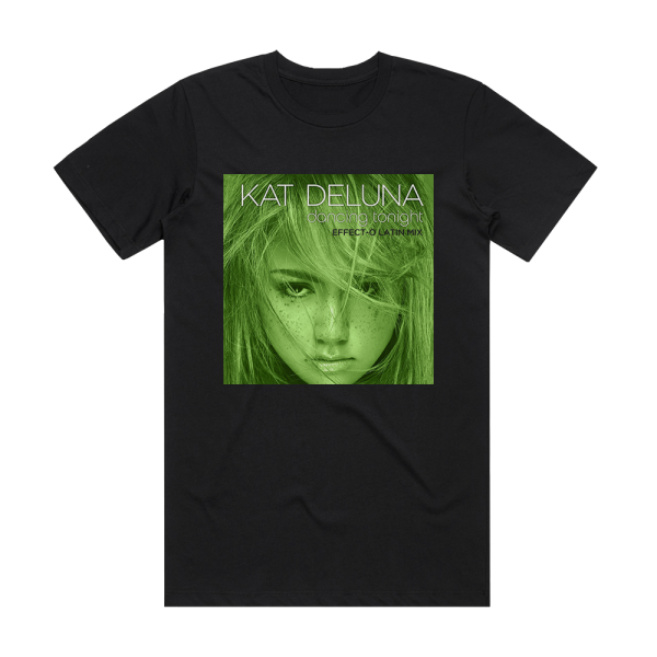 Kat DeLuna Dancing Tonight 3 Album Cover T-Shirt Black