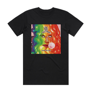 Black Moth Super Rainbow Dandelion Gum Album Cover T-Shirt Black