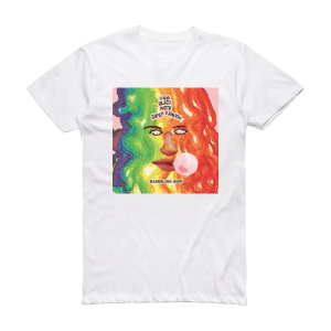 Black Moth Super Rainbow Dandelion Gum Album Cover T-Shirt White