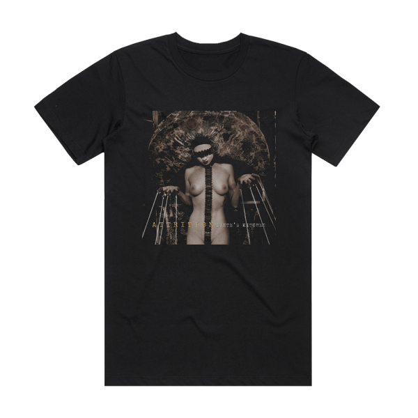 Attrition Dantes Kitchen Album Cover T-Shirt Black