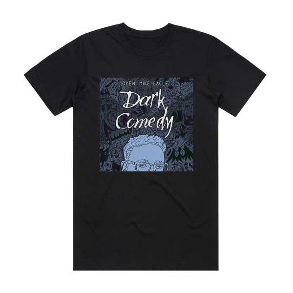 Open Mike Eagle Dark Comedy Album Cover T-Shirt Black