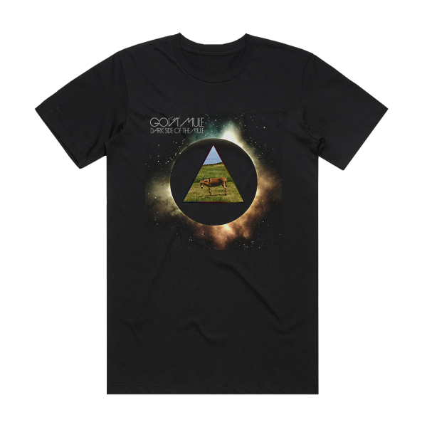 Govt Mule Dark Side Of The Mule Album Cover T-Shirt Black