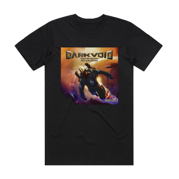 Bear McCreary Dark Void Album Cover T-Shirt Black