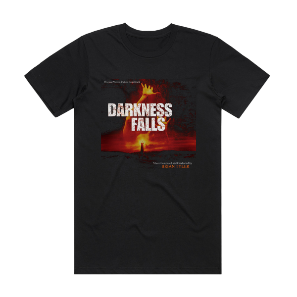 Brian Tyler Darkness Falls 1 Album Cover T-Shirt Black