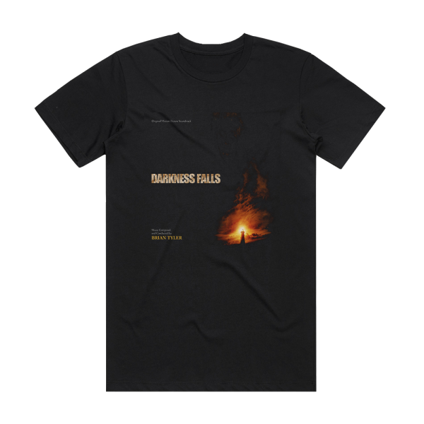 Brian Tyler Darkness Falls 2 Album Cover T-Shirt Black