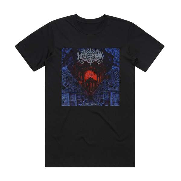 Necrophobic Darkside 1 Album Cover T-Shirt Black