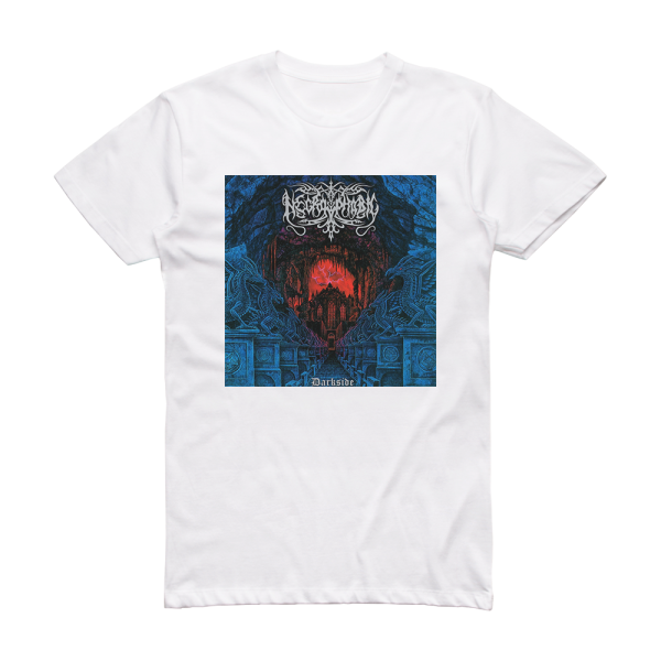 Necrophobic Darkside 2 Album Cover T-Shirt White