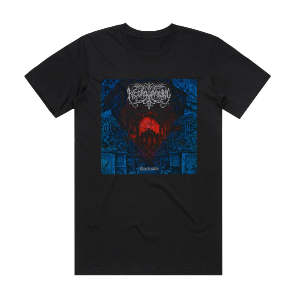 Necrophobic Darkside 3 Album Cover T-Shirt Black