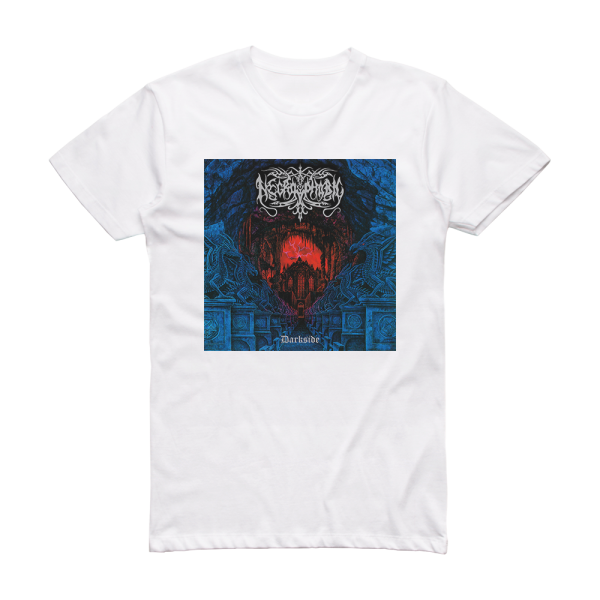 Necrophobic Darkside 3 Album Cover T-Shirt White