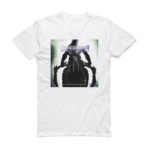 Jesper Kyd Darksiders Ii Album Cover T-Shirt White