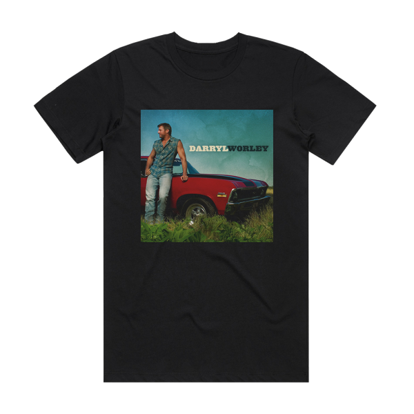 Darryl Worley Darryl Worley Album Cover T-Shirt Black