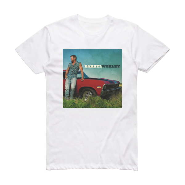 Darryl Worley Darryl Worley Album Cover T-Shirt White