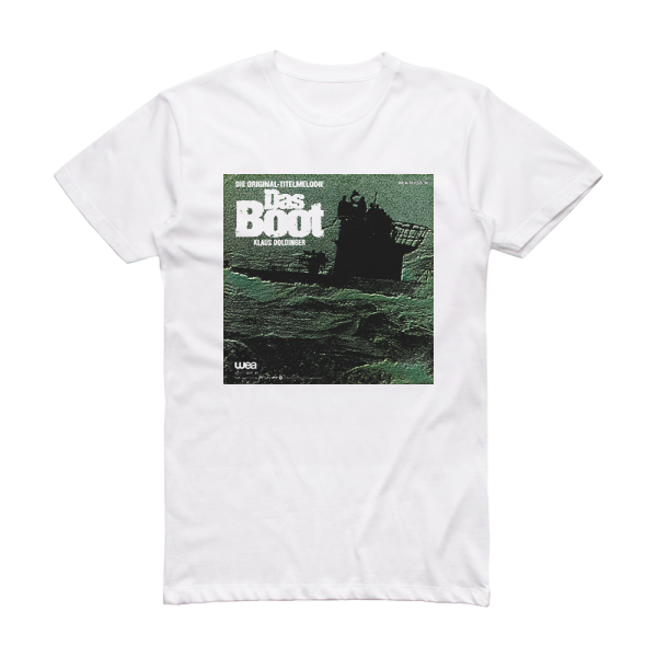 Klaus Doldinger Das Boot Album Cover T-Shirt White