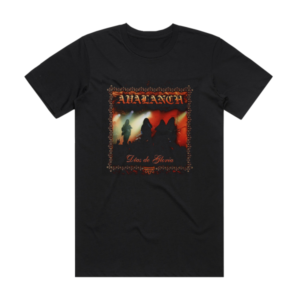 Avalanch Das De Gloria Album Cover T-Shirt Black