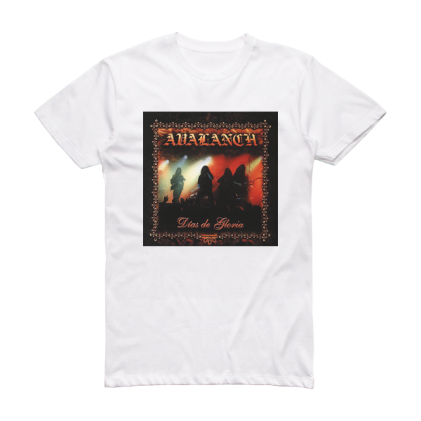 Avalanch Das De Gloria Album Cover T-Shirt White