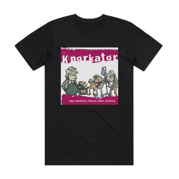 Knorkator Das Nchste Album Aller Zeiten Album Cover T-Shirt Black