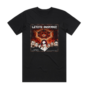Letzte Instanz Das Spiel Sich Im Kreise Dreht Album Cover T-Shirt Black