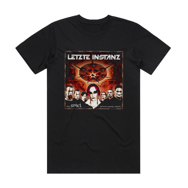 Letzte Instanz Das Spiel Sich Im Kreise Dreht Album Cover T-Shirt Black