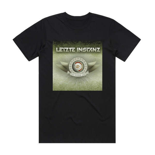 Letzte Instanz Das Weie Lied Album Cover T-Shirt Black