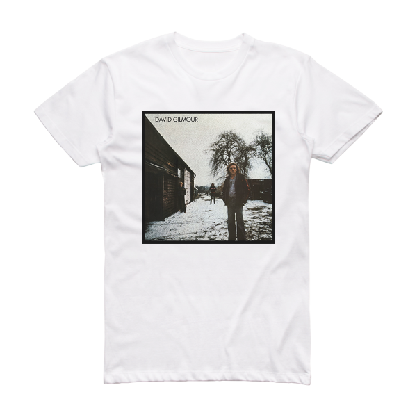 David Gilmour David Gilmour Album Cover T-Shirt White