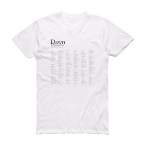 Mount Eerie Dawn Album Cover T-Shirt White