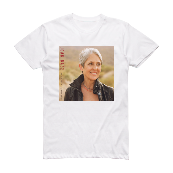 Joan Baez Day After Tomorrow Album Cover T-Shirt White