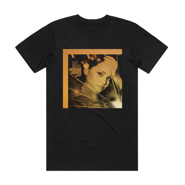 Norah Jones Day Breaks Album Cover T-Shirt Black