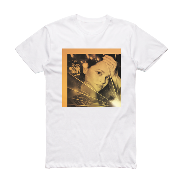 Norah Jones Day Breaks Album Cover T-Shirt White