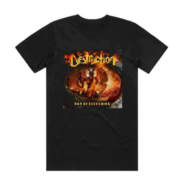 Destruction Day Of Reckoning Album Cover T-Shirt Black