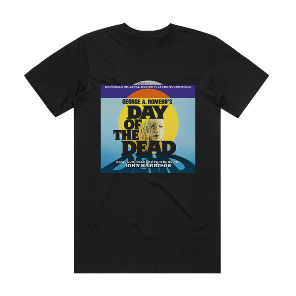 John Harrison Day Of The Dead Album Cover T-Shirt Black