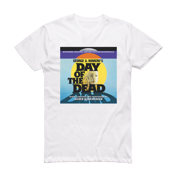 John Harrison Day Of The Dead Album Cover T-Shirt White