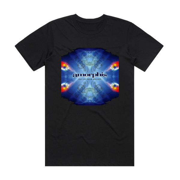 Amorphis Day Of Your Beliefs Album Cover T-Shirt Black