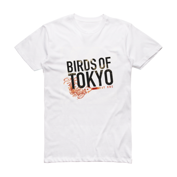 Birds of Tokyo Day One Album Cover T-Shirt White