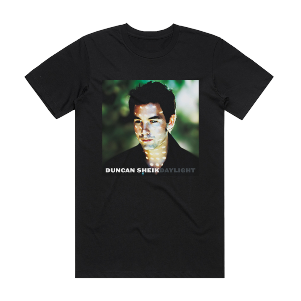 Duncan Sheik Daylight Album Cover T-Shirt Black