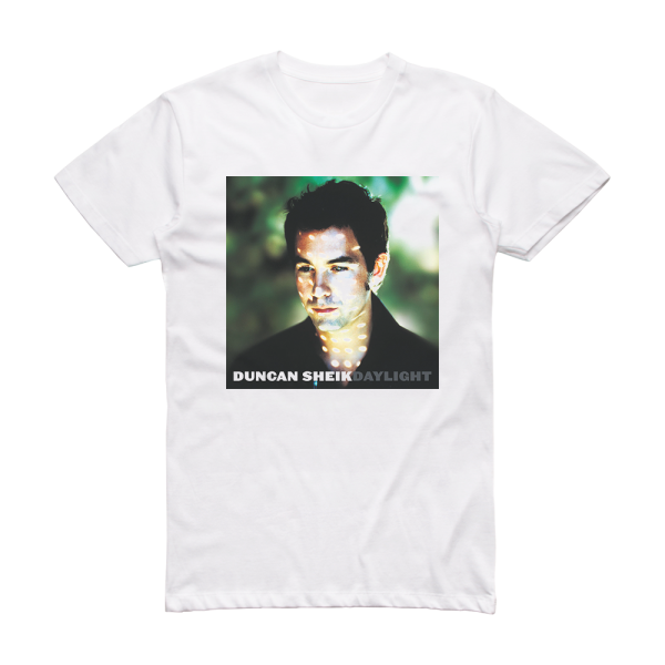 Duncan Sheik Daylight Album Cover T-Shirt White