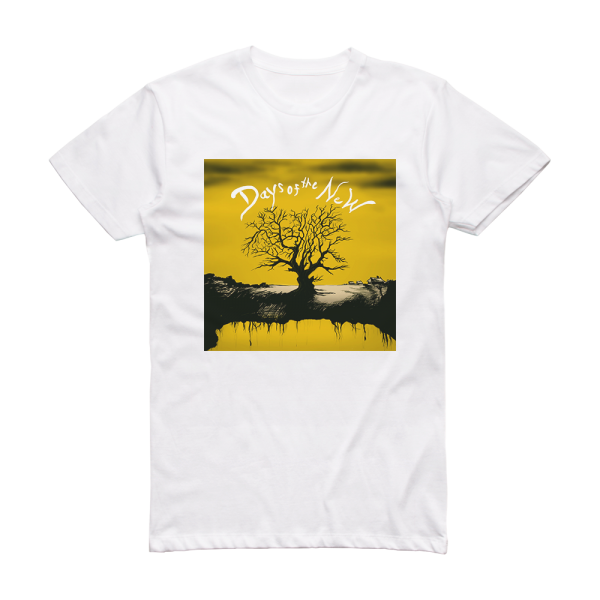 Days of the New Days Of The New 1 Album Cover T-Shirt White