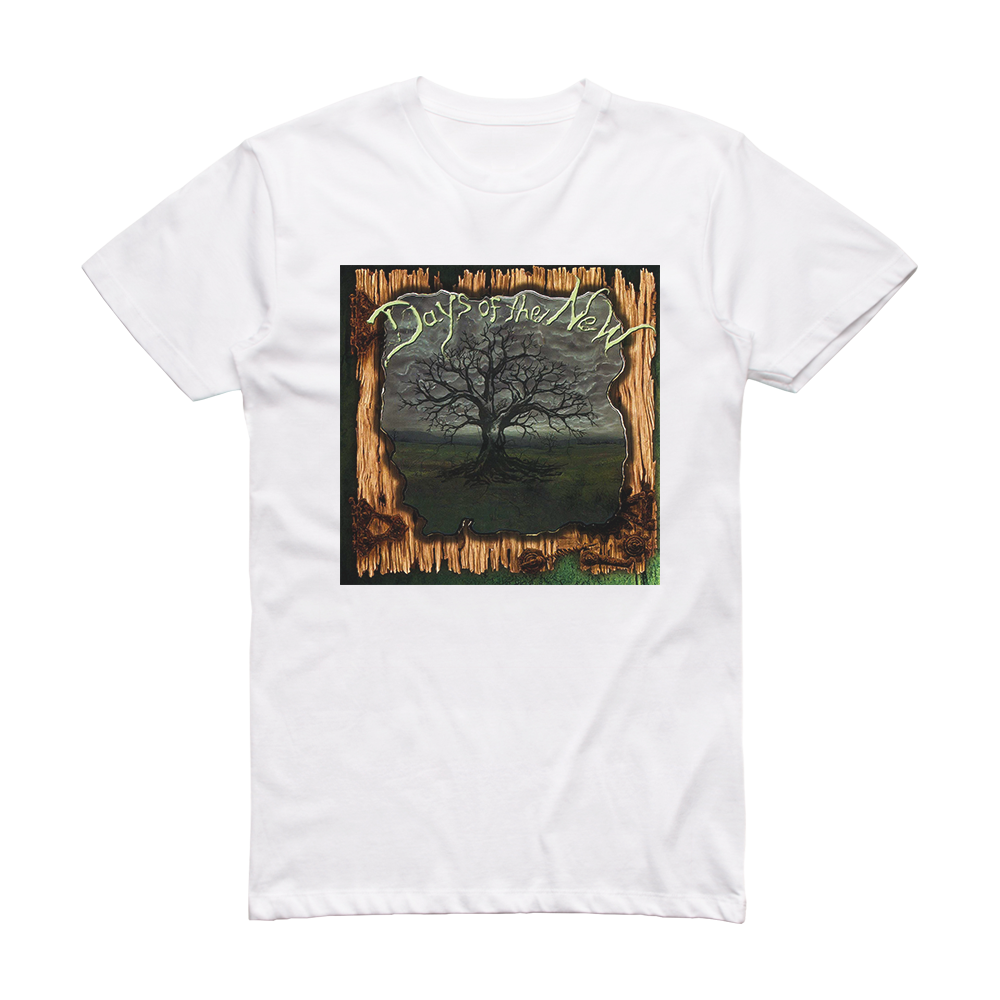 Days of the New Days Of The New 2 Album Cover T-Shirt White – ALBUM ...