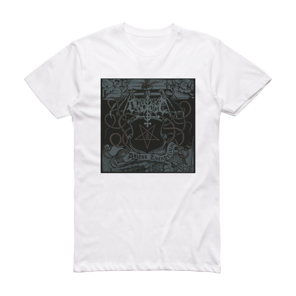 Ondskapt Ddens Evangelium Album Cover T-Shirt White