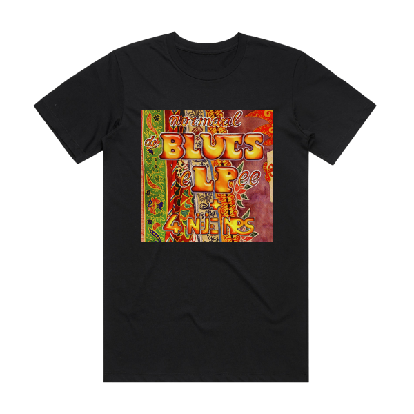 Normaal De Blues Elpee Album Cover T-Shirt Black