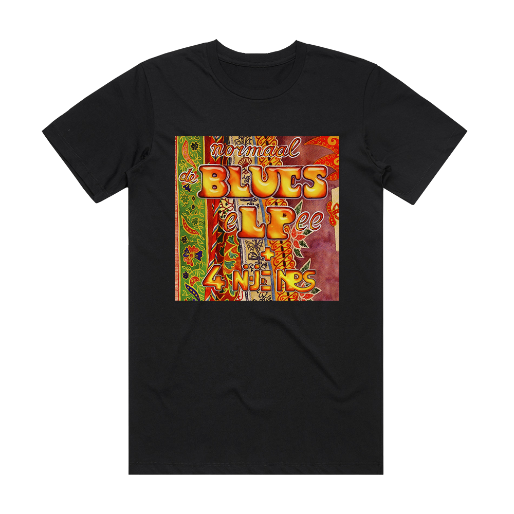 Normaal De Blues Elpee Album Cover T-Shirt Black – ALBUM COVER T-SHIRTS