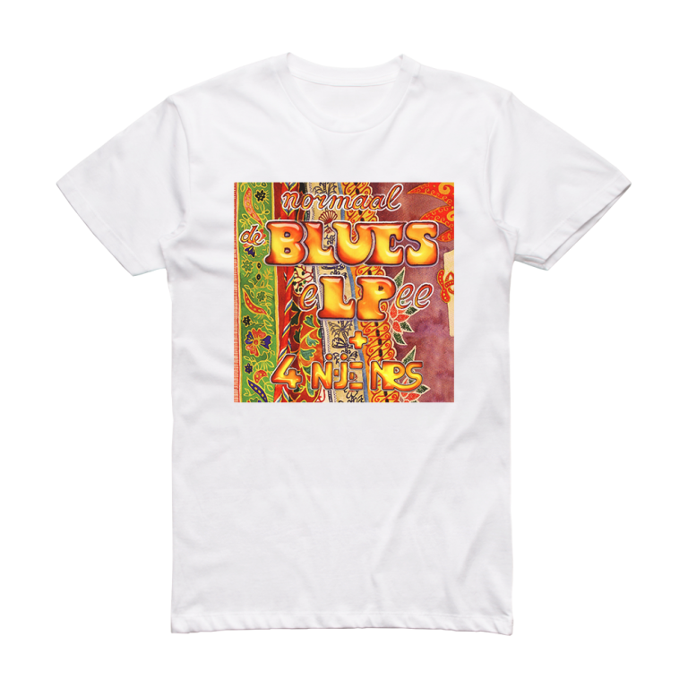 Normaal De Blues Elpee Album Cover T-shirt White – Album Cover T-shirts